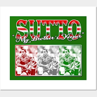 South Sydney Rabbitohs - John Sutton - MY BROTHER'S KEEPER Posters and Art